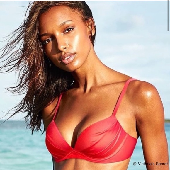 NWOT Victoria’s Secret coral angel convertible/Maui multi way bikini top 34c - Picture 11 of 16